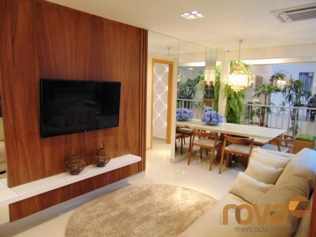 Apartamento à venda com 3 dormitórios em Setor pedro ludovico, Goiânia cod:NOV91510 - Foto 2