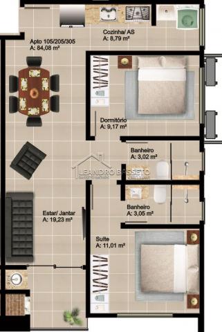 Apartamento à venda com 2 dormitórios em Ingleses, Florianópolis cod:1681 - Foto 3