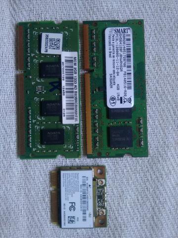 2 memórias + Chip WiFi