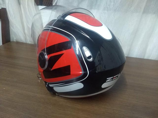 Capacete semi-novo tam. xs 54cm - Foto 4