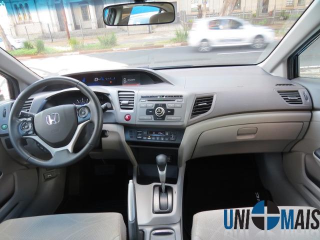Honda Civic Automatico 2014 1.8 Lxs Completo Perfeito Estado Apenas 48.900 Lja - Foto 9