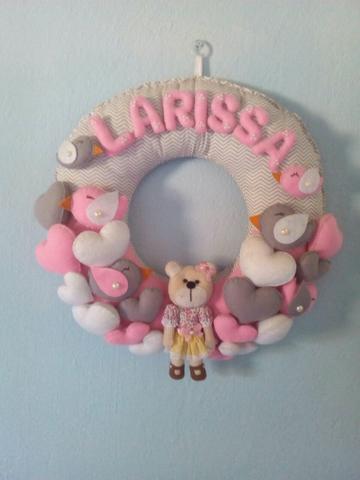Vendo uma Linda guirlanda para o quarto da sua princessa