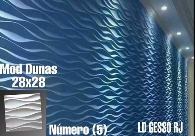 Promoção imperdível placas de gesso 3D direto da fábrica - Foto 6