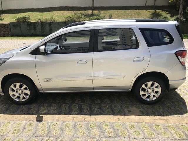 GM Spin LTZ 1.8 2014/2015, 7 lugares, GNV, IPVA 2020 pago - Foto 3