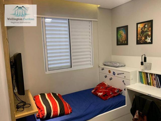 Apartamento com 2 dormitórios à venda, 60 m² por R$ 300.000 - Parque Continental - Guarulh - Foto 7