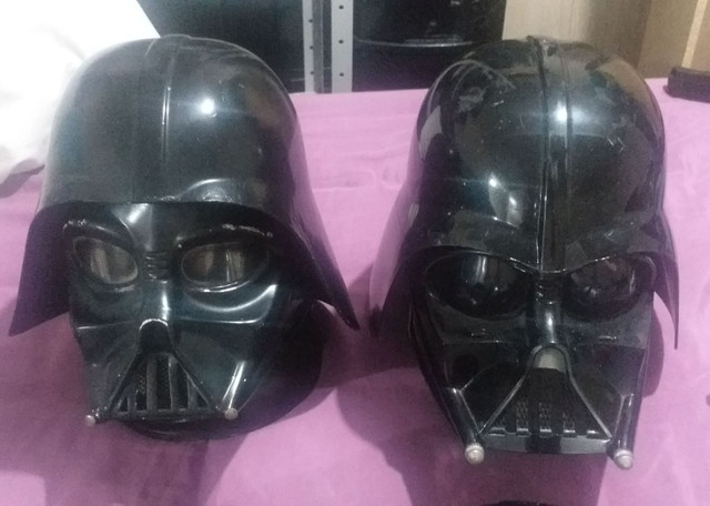 Darth Vader cosplay "para sair rápido "