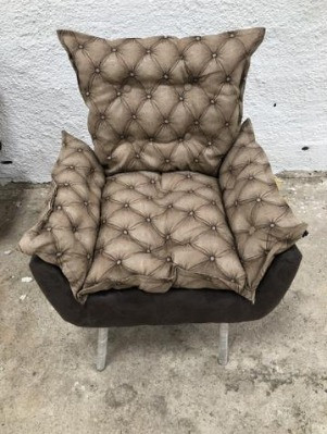 Poltronas almofadadas, varias cores e estampas - Foto 4