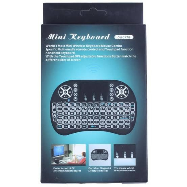 Mini teclado wireless com touchpad - Foto 3