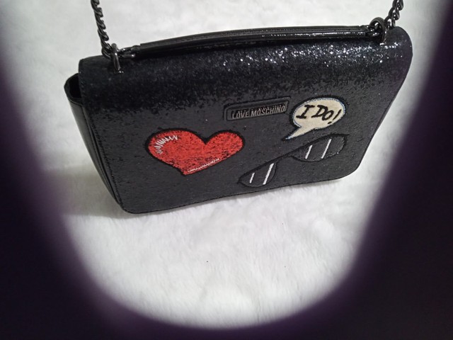 bolsa love moschino
