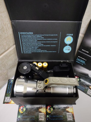 Lanterna Holofote Militar Super LED - Foto 3