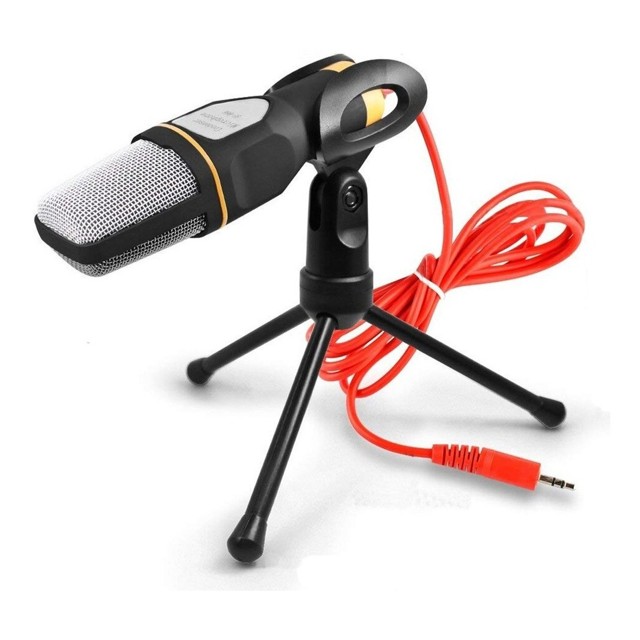Microfone Condensador Profissional Com Tripe de Mesa SF-666 - Foto 3