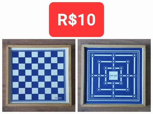 Jogo De Tabuleiro De Gamão De Madeira 24cm X 24cm Para A Família