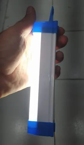 Luminária Bastão Recarregável Led Bivolt 23 cm