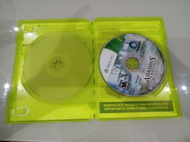 Jogo. Original Assassins Creed IV - Para Xbox 360
