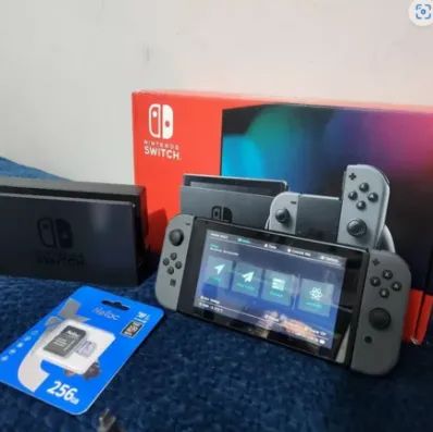 Nintendo Switch -Neon DESTRAVADO COM 256 gb 10 jogos completos lançamentos  - Games Você Compra Venda Troca e Assistência de games em geral