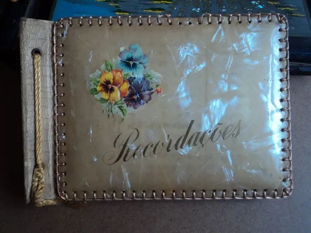 Antigo álbum de Recordações e Fotografias anos 50.(Item para Colecionadores) - Foto 4