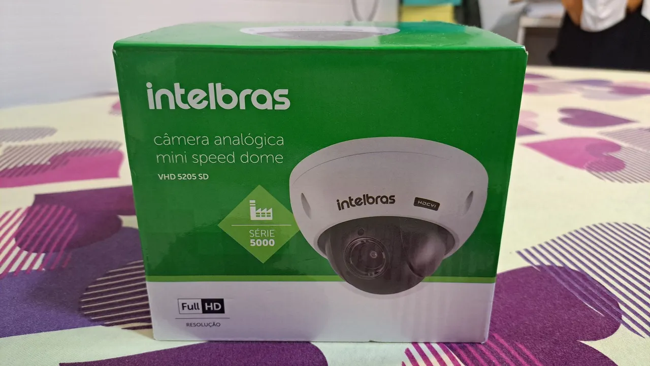 Câmera Intelbras mini speed dome