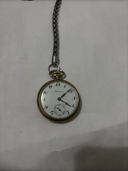 Relógio de Bolso Antigo à corda 