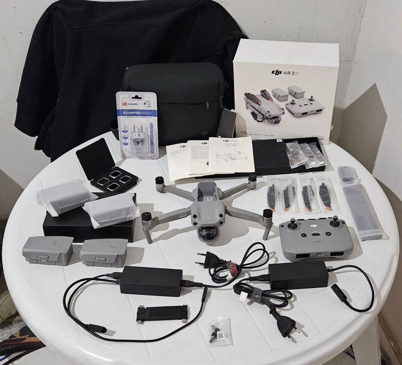 Drone dji air 2s fly more 3 Vezes Sem Juros À Vista Desconto Praticamente Novo