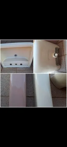 2 pias de banheiro marca Cidamar