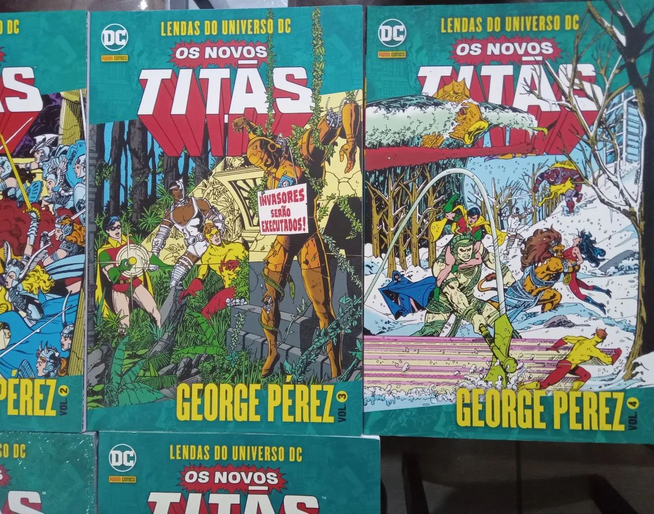 Sete HQs Os Novos Titãs da panini comics  - Foto 3