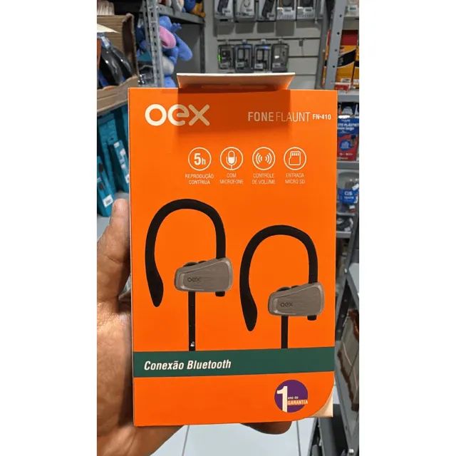 Fone De Ouvido Sem Fio Flaunt Bluetooth FN410 - Oex  cod: 4246 - Foto 5