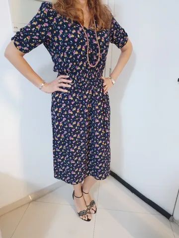 Vestido de Seda comprado Na Inglaterra - Foto 5