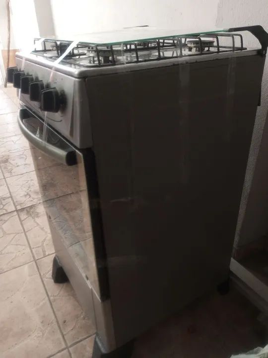 Fogão inox espelhado para gás encanado - Foto 2