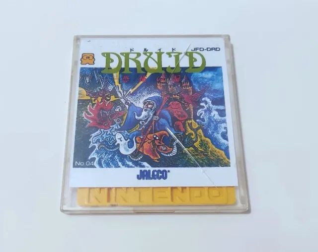Druid para nintendo Disk system o "Zelda" da Jaleco