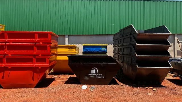 Container Almoxarifado para construcao civil, Cacambas para poly, Cacambas estacionaria - Foto 4