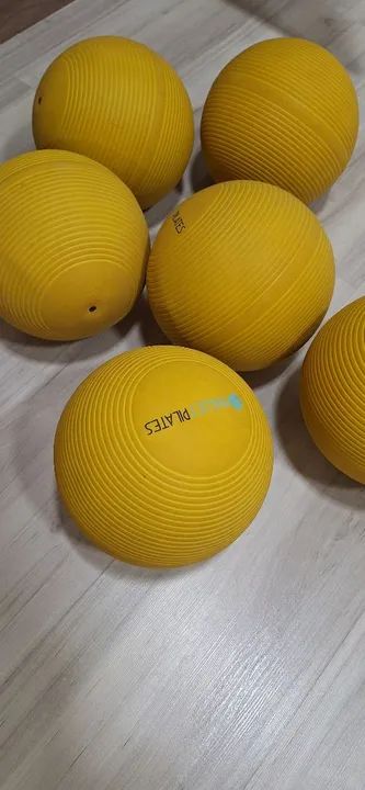 Bola borracha ballet pilates 6 unidades