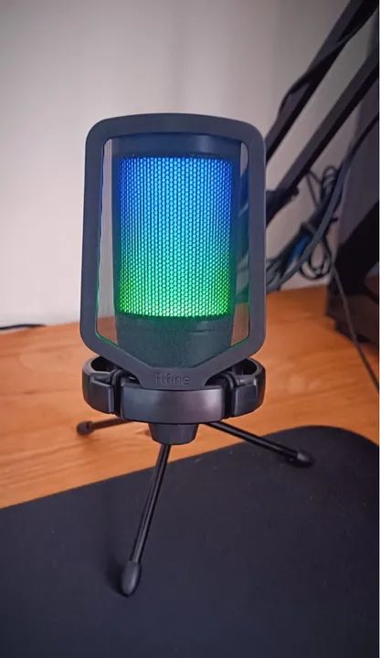 Vendo microfone Fifine A6V NOVO - Foto 2