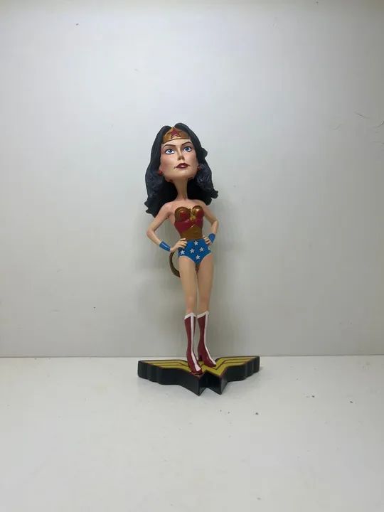 Estatueta Head Knocker MULHER MARAVILHA Clássica 