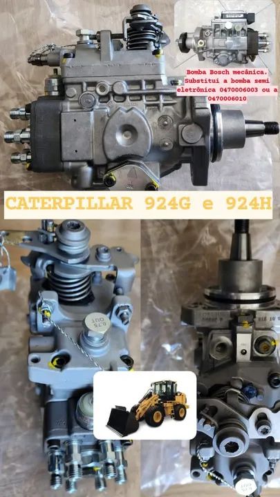 Bomba Injetora Caterpillar 924G e 924H