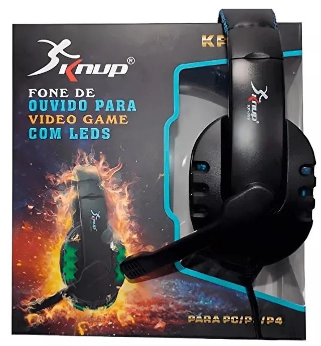Fone De Ouvido Knup Kp-359
