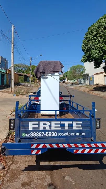 frete com carretinha grande 