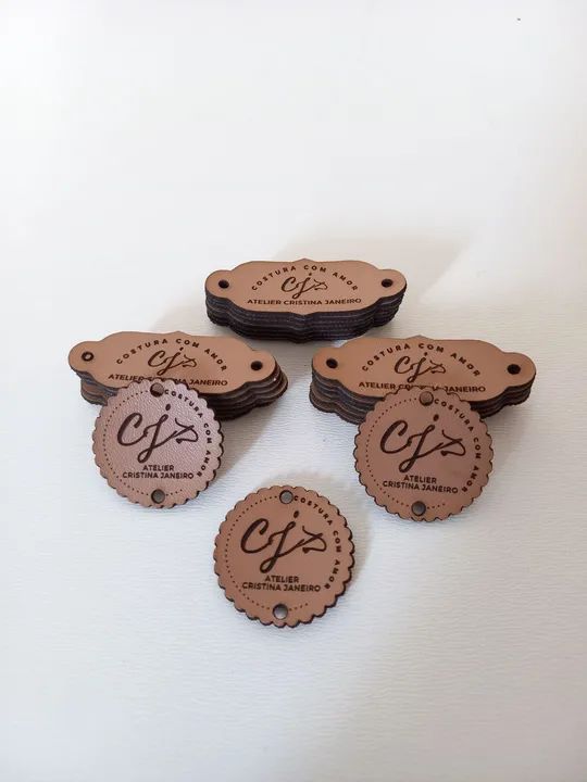 Etiquetas de Couro Personalizadas