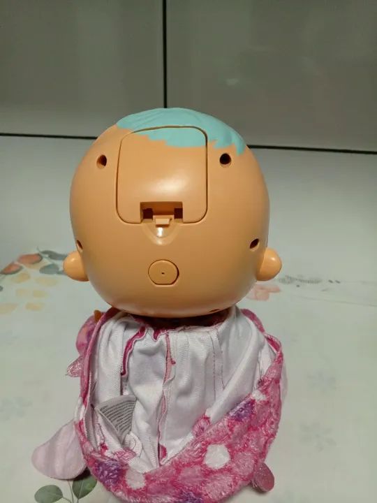 Boneca Bebê Cry Babies chora e resmunga igual bebe - Foto 3