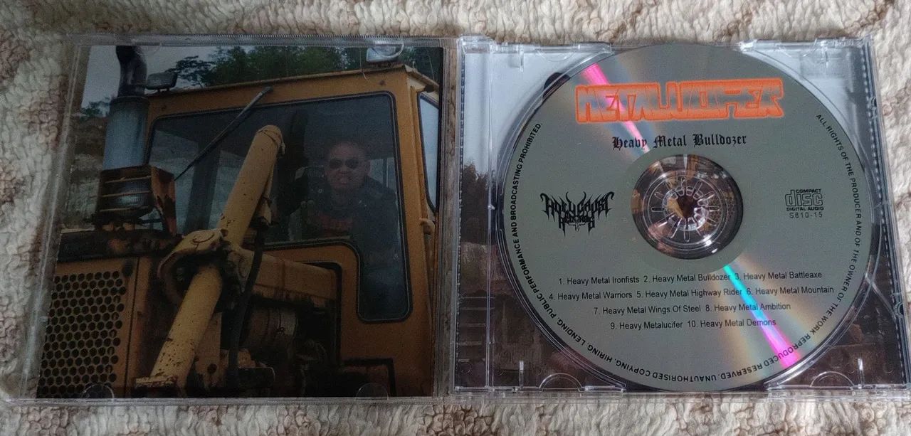 CD Metalucifer - Heavy Metal Bulldozer - Foto 3