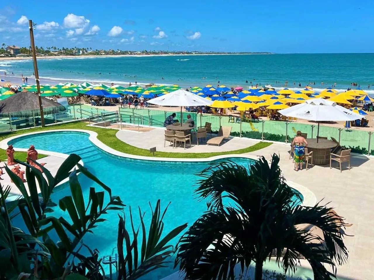 Aluguel por Temporada de Flat à Beira Mar de Porto de Galinhas