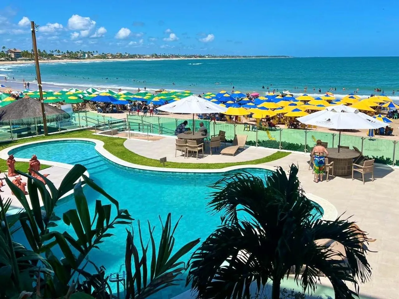 Aluguel por Temporada de Flat à Beira Mar de Porto de Galinhas