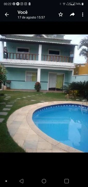900m da PRAIA ,Cabo Frio Peró Piscina e Churrasqueira !!!