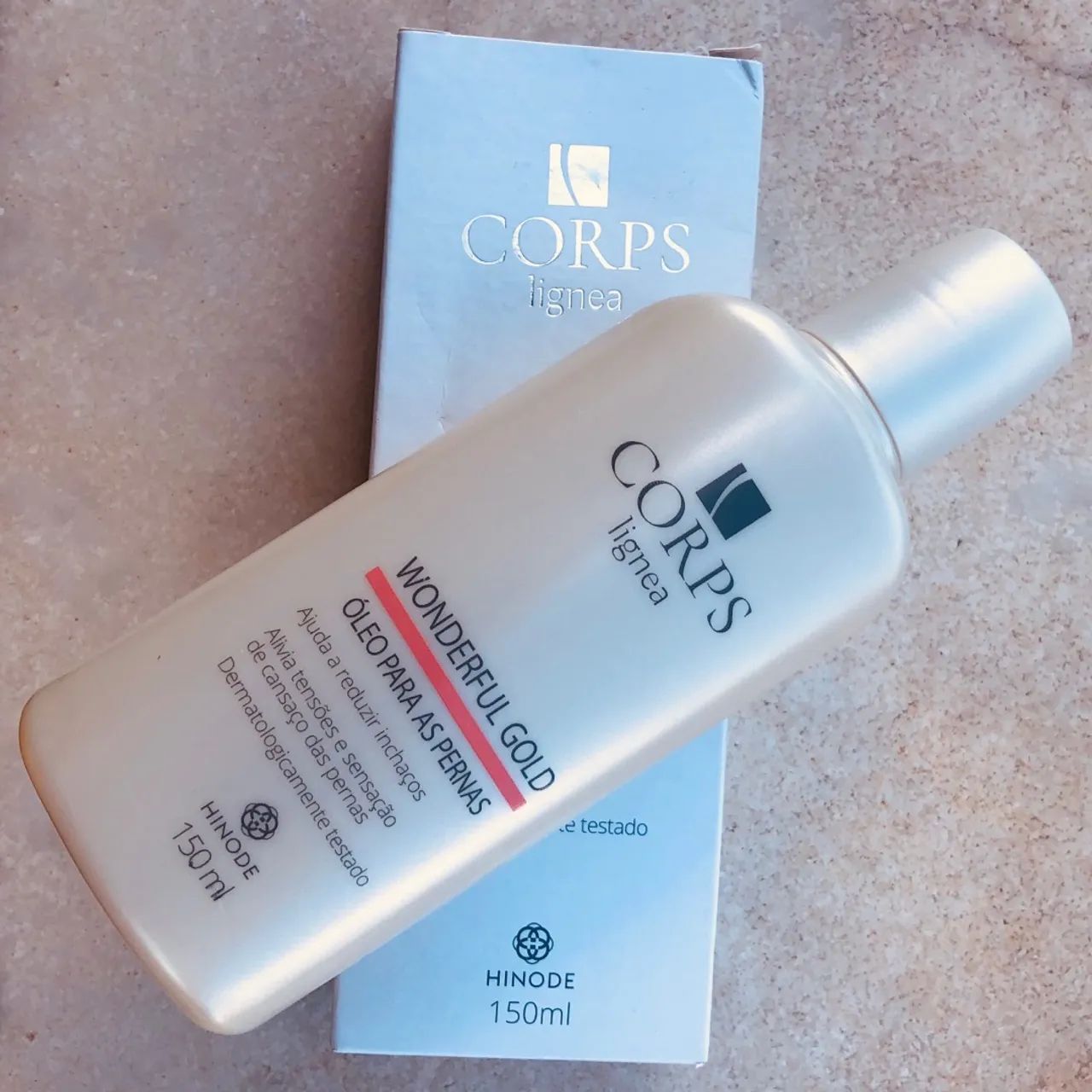 Oleo Para As Pernas Wonderful Gold Corps Lígnea 150ml - Foto 6