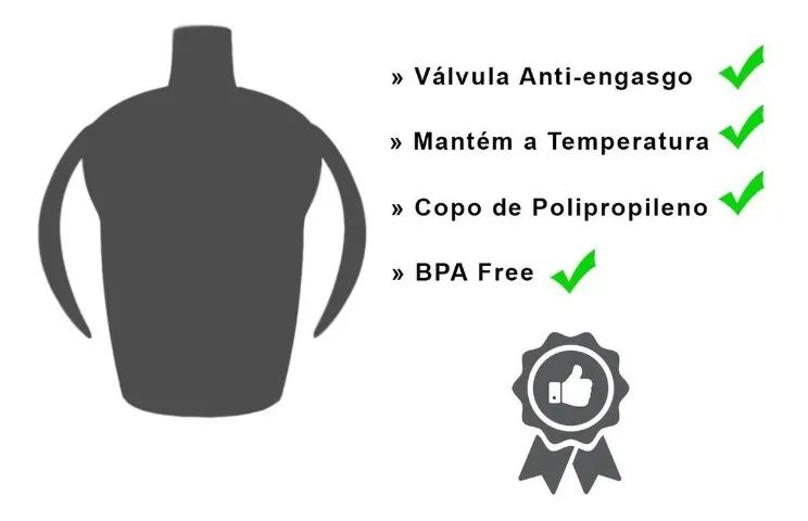Copo  Infantil De Transição Bebê Treinamento Com Alça  - Foto 5