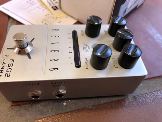 Pedal Reverb FS02 Flamma c/caixa e tag's parcelo no Olxpay/ML avalio troca - Foto 4