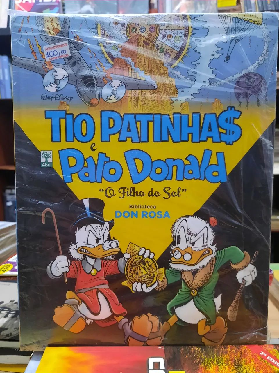 Tio Patinhas e Pato Donald - O Filho do Sol - HQ Don Rosa - Foto 3