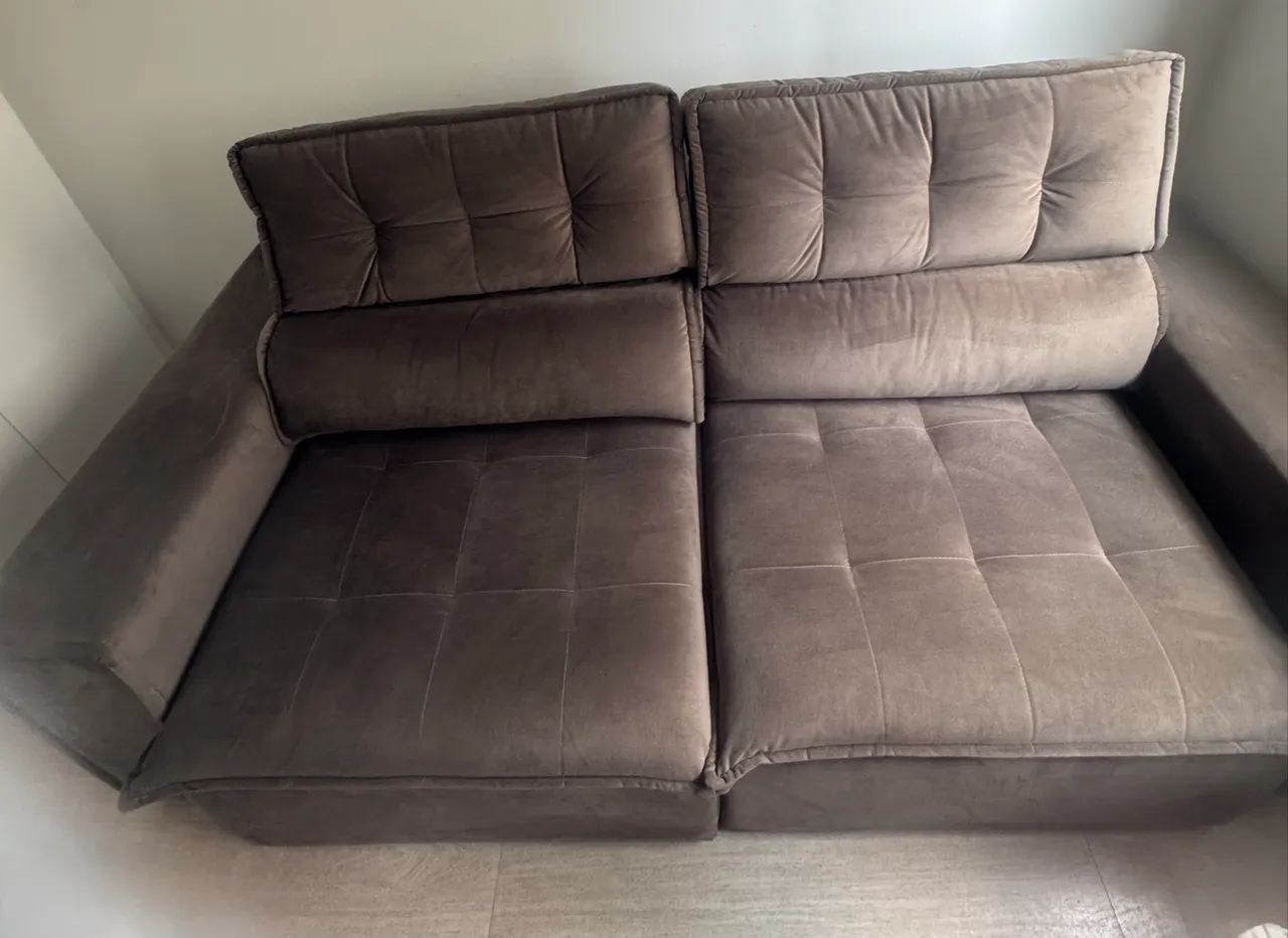 Sofá Retrátil e Reclinável 64850511750274120