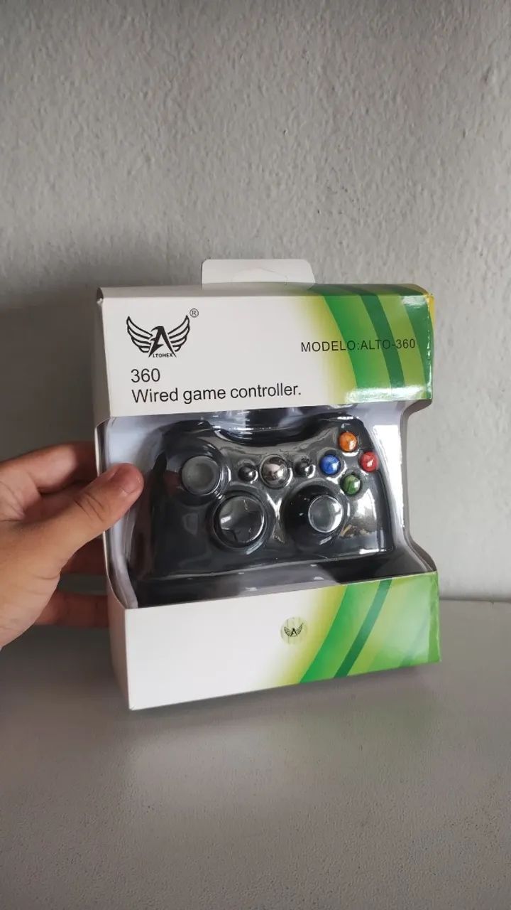 CONTROLE XBOX COM FIO 