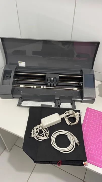 Plotter de recorte silhouette cameo 3 OBS: (PLACA QUEIMOU, PRECISA SER TROCADA) - Foto 3