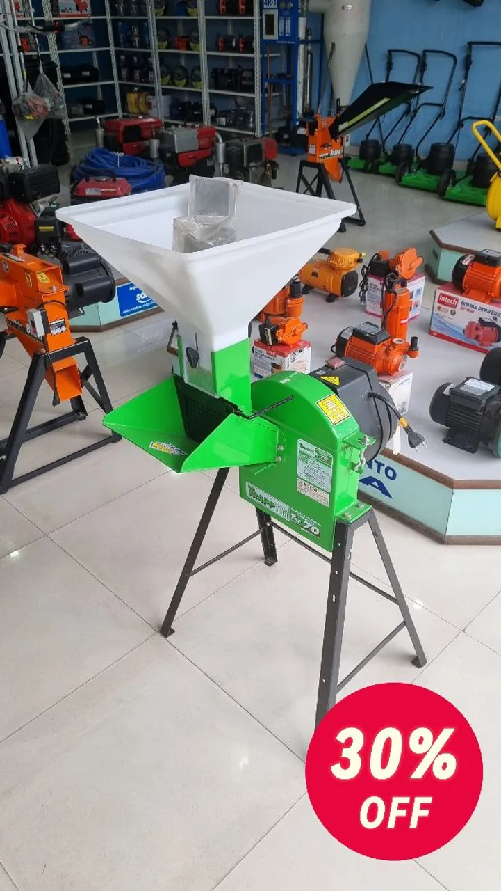 Triturador, Aparador e Cortador - Linha Trap com 30% OFF